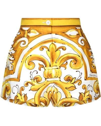 dolce gabbana shorts woman gold|Dolce & Gabbana shorts for men.